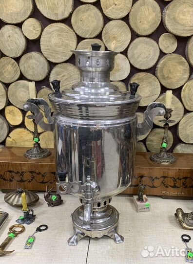 Самовар зшв, жаровый, на шишках