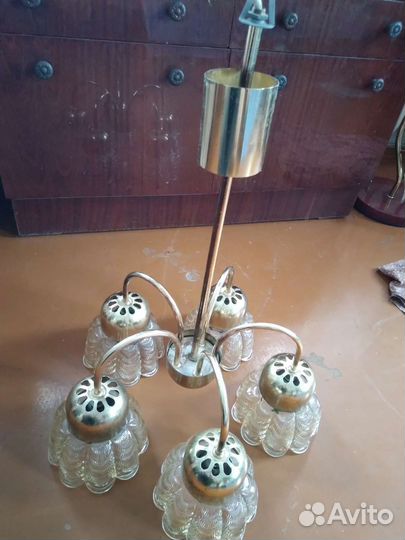 Люстра 70- е. гдр