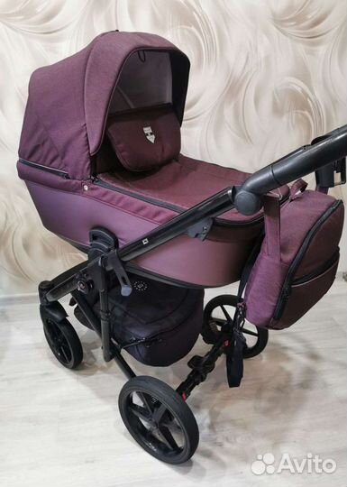 Коляска Adamex Emilio Deluxe 2 в 1. Эксклюзив