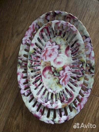 Сухарница, конфетница, фарфор