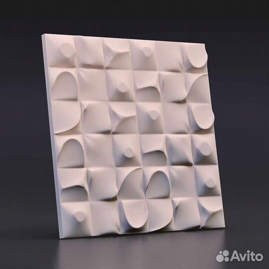 Гипсовая 3D панель 