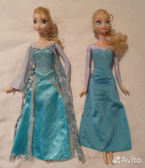 Кукла холодное сердце Эльза 2 шт