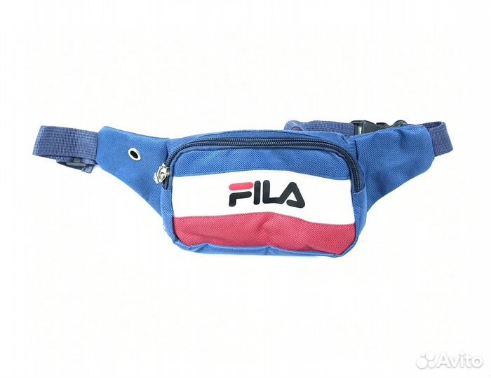 Поясная сумка Fila Синий-бк 8083#