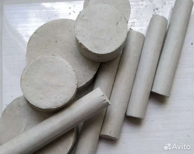 Глина пищевая Астана, Туркестан, Мрамор, шайбочки