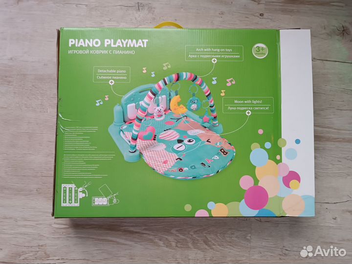 Развивающий коврик с пианино
