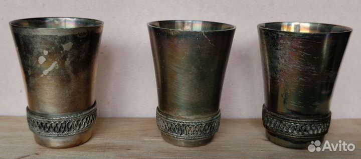 Стопки мельхиор