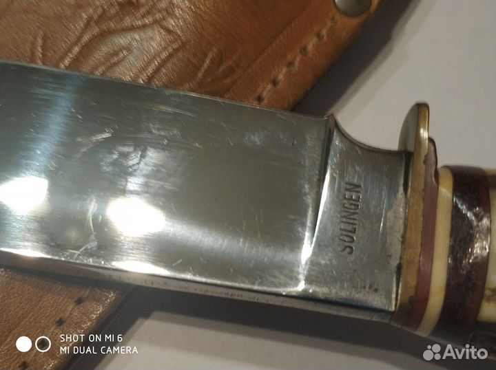 Антиквар. нож Melcher Artur (armeso) Solingen