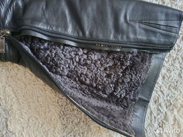 Зимние кожанные сапоги 38, francesco donni