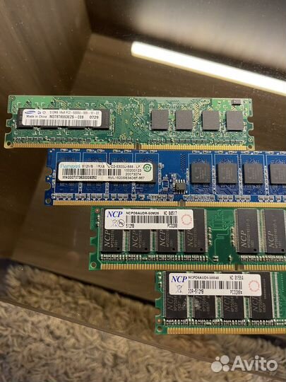 Оперативная память DDR2 512mb (4шт)