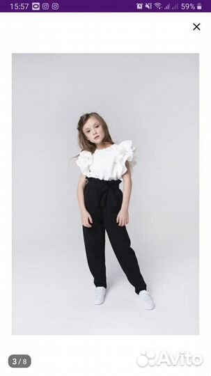 Блузка для девочки 146 152