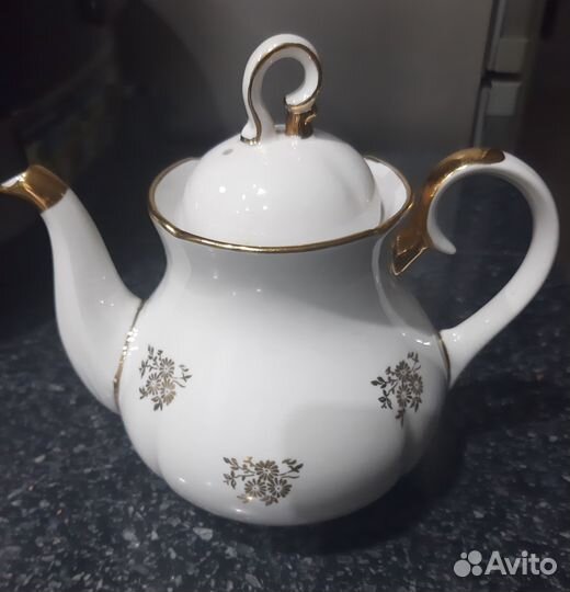 Чайник заварочный фарфоровый СССР