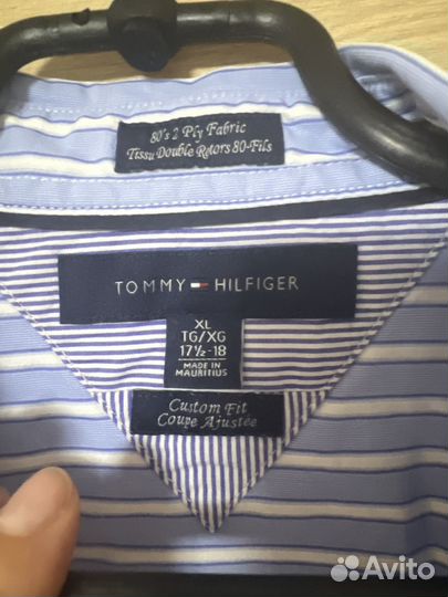 Рубашка мужская Tommy hilfiger XL