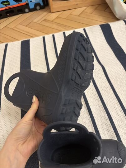 Резиновые сапоги crocs детские c12