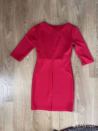 Вечернее красное платье 46 р