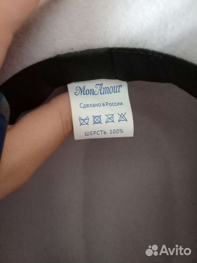 Шляпа новая фетр 56-57 разм