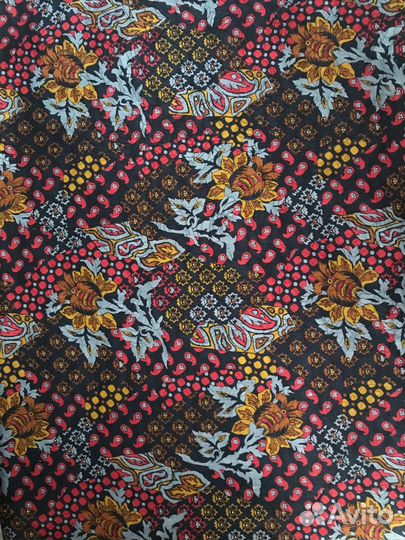 Ткань отрезы хлопок, лен, гобелен