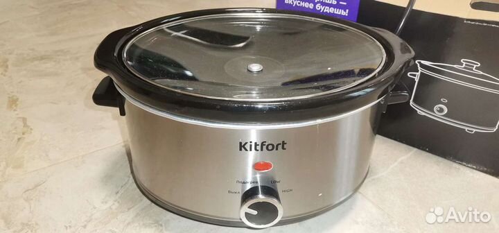 Медленноварка kitfort kt 207 новая