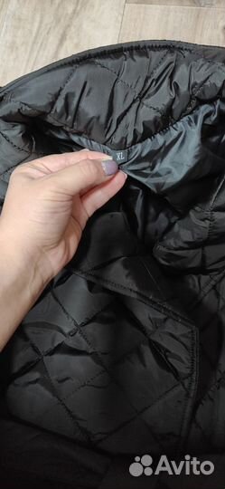 Стеганое пальто новое 46 -48 размер