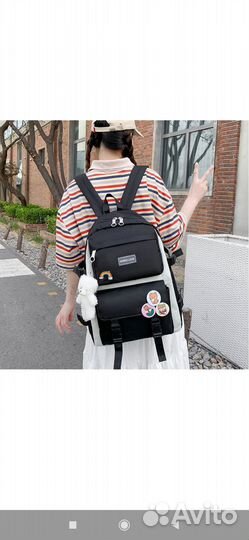 Рюкзак школьный Korea Look 4 в 1