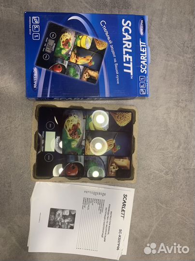 Кухонные весы scarlett sc-ks57p60