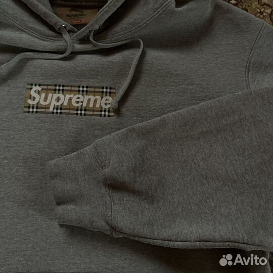 Supreme burberry box logo оригинал