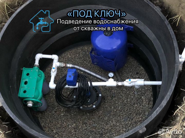 Бурение и обустройство скважин на воду Холмская