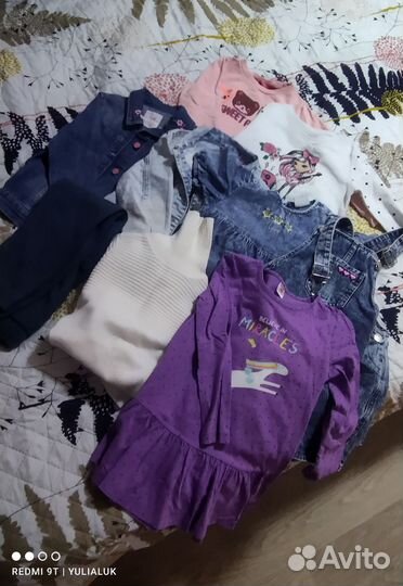 Одежда на девочку 104-110