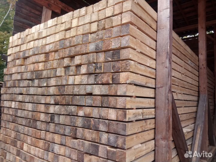 Брус обрезной 1 сорт 100x100x6000