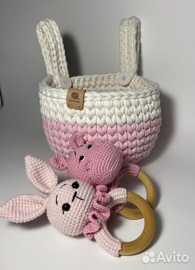 Вязанные погремушки