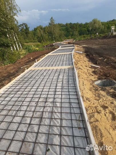 Работы по бетону