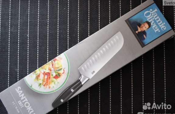 Нож большой Сантоку от Джеми Оливера