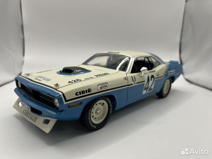 Acme 1:18 Plymouth Barracuda 1970