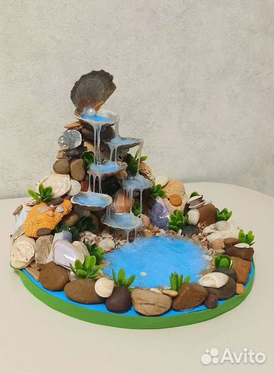 Декоративный фонтан (водопад)