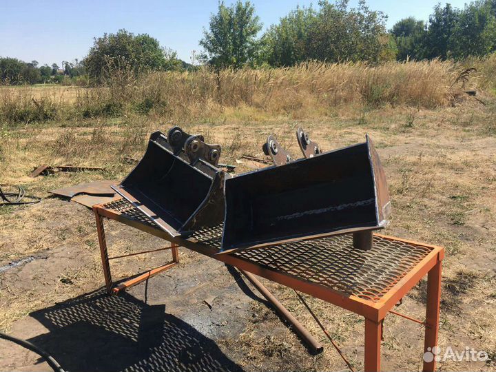 Планировочный траншейный ковш мини экскаватор