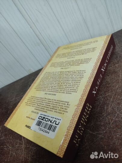 Х. Хоссейни. Бегущий за ветром