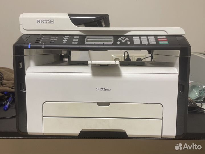 Принтер лазерный ricoh sp 212sfnw