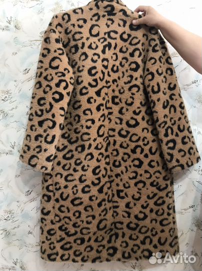 Леопардовое пальто
