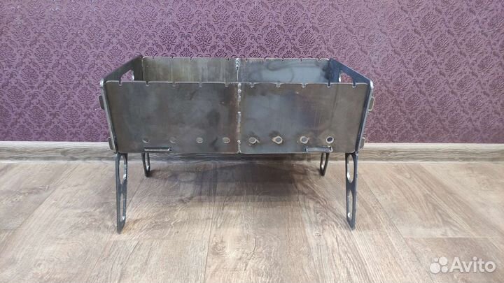 Мангалы новые 4мм, разборные, разные