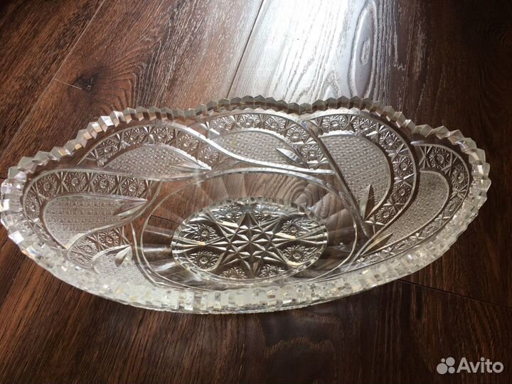 Цена 27 Богемский Хрустальная ваза чаша салатник