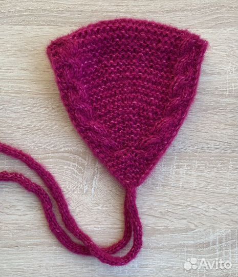 Косынка вязанная демисезон