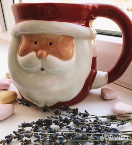 Кружки новогодние новые в подарочных коробках