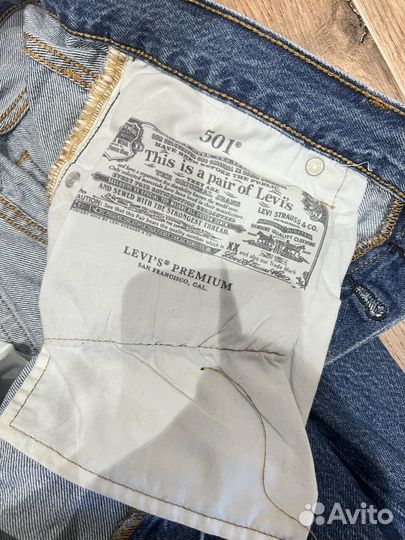 Женские джинсы levis 501