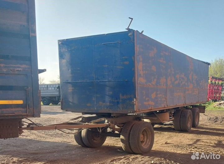 Прицеп зерновоз СЗАП 83053, 1985