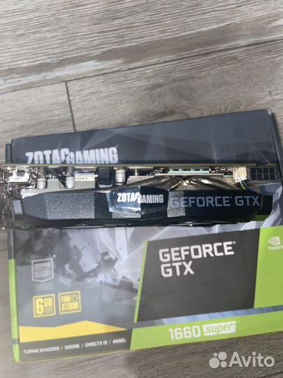 Видеокарта gtx 1660 super 6gb