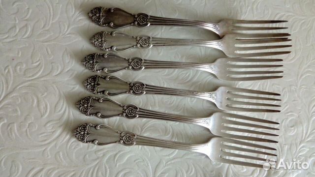 Столовые приборы cccр мельхиор.Футляр для приборов