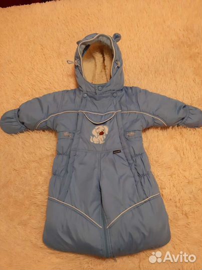 Зимний комбинезон для мальчика