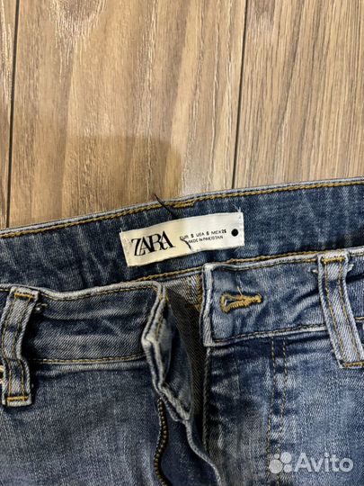 Джинсовая юбка zara