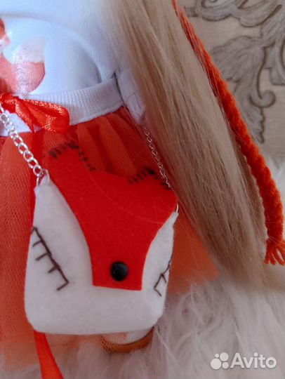 Текстильная кукла Алиса, игровая, для интерьера