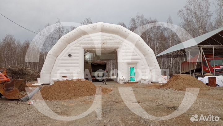 Надувной ангар/Ремонтный бокс