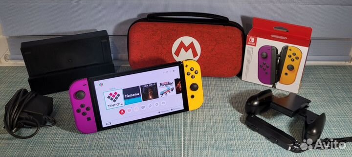 Nintendo Switch Oled Прошитый 128GB